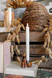 Stoneware Fox Taper Holder