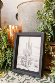Desert Cactus Framed Art The Little Burlap Barn®