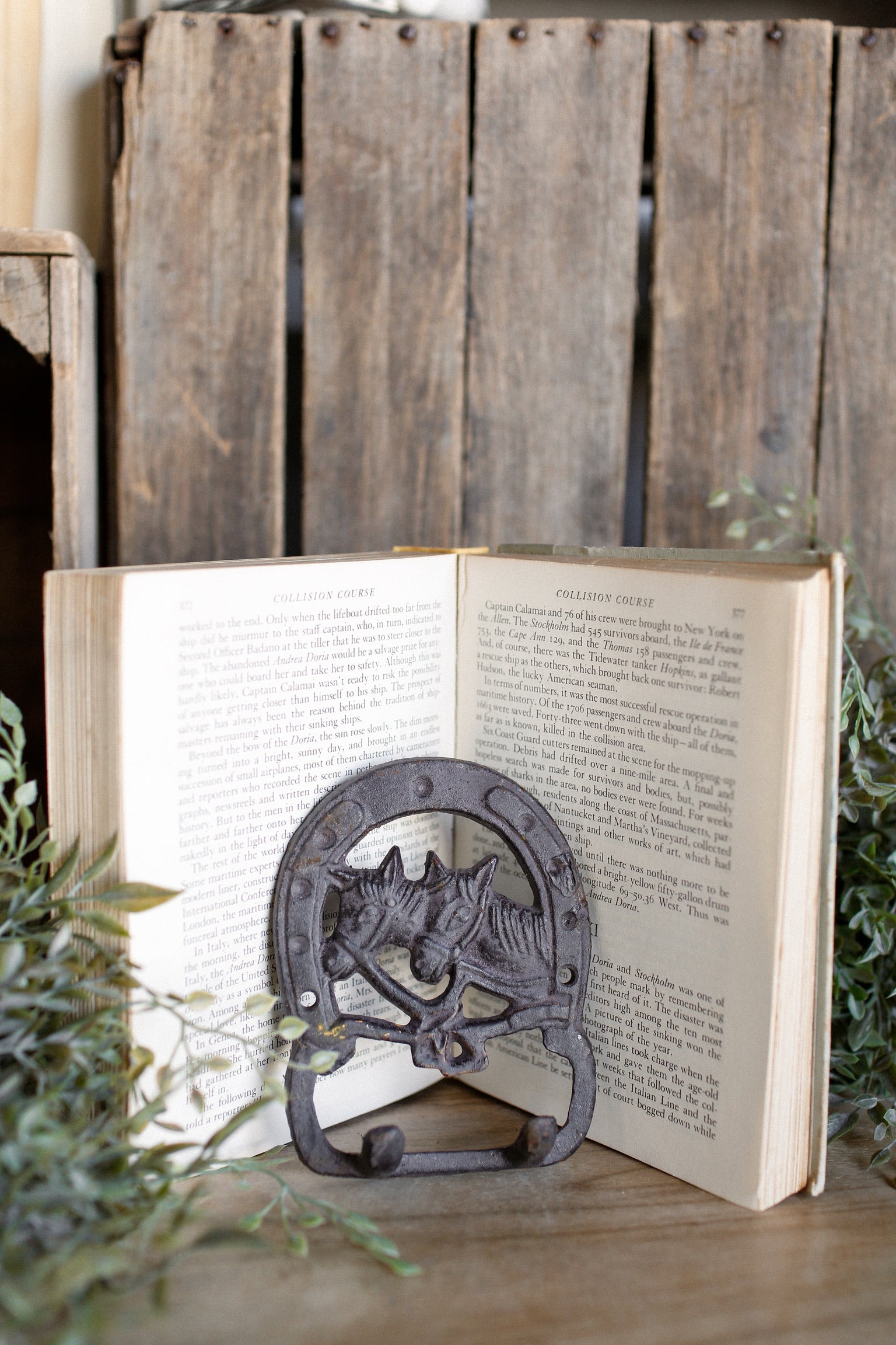 Vintage Iron Horse Hooks The Little Burlap Barn®