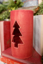 Handmade Clay Tree Lantern