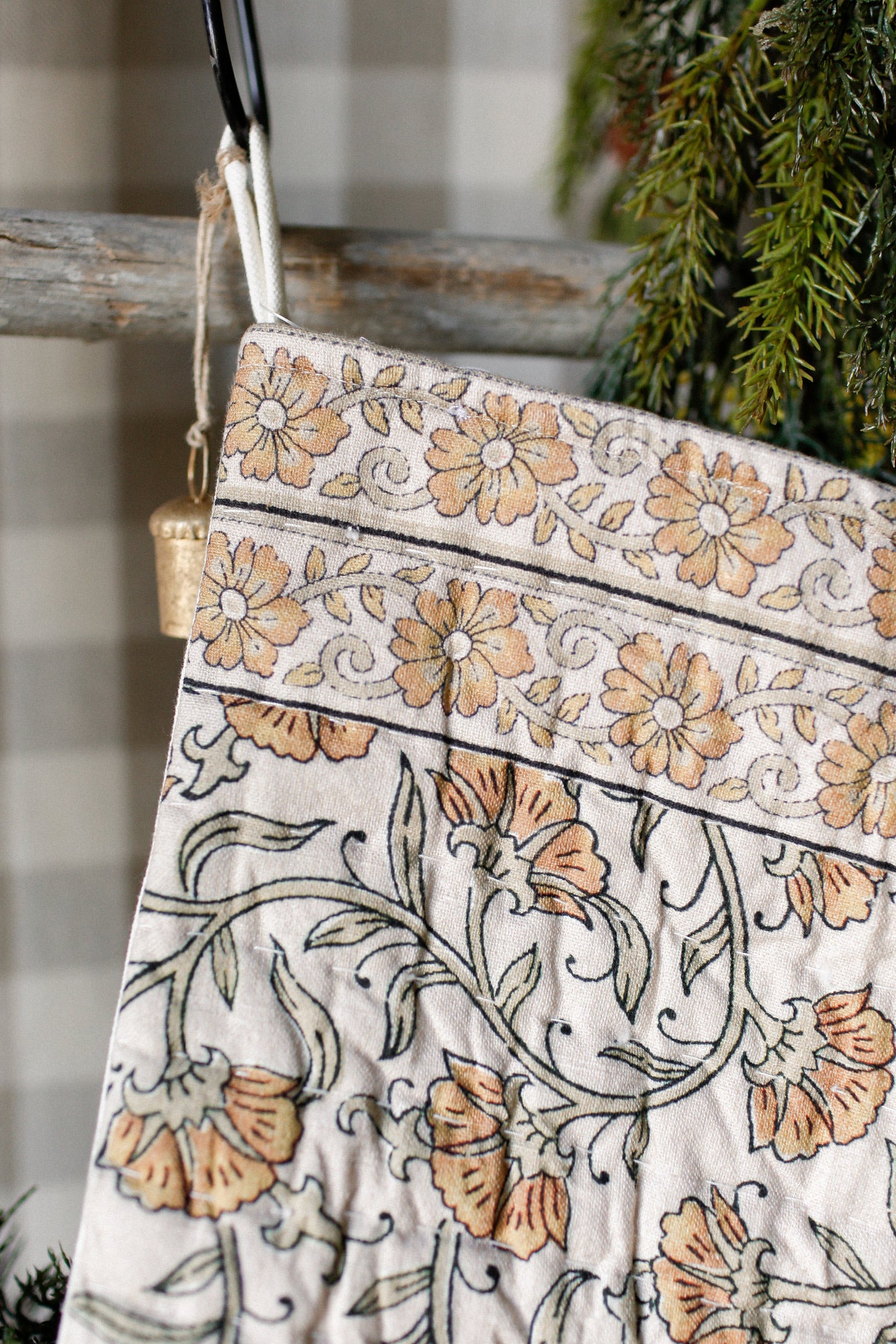 Block Print Stocking