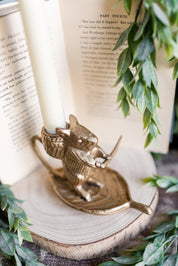 Adventure Mouse Candle Holder