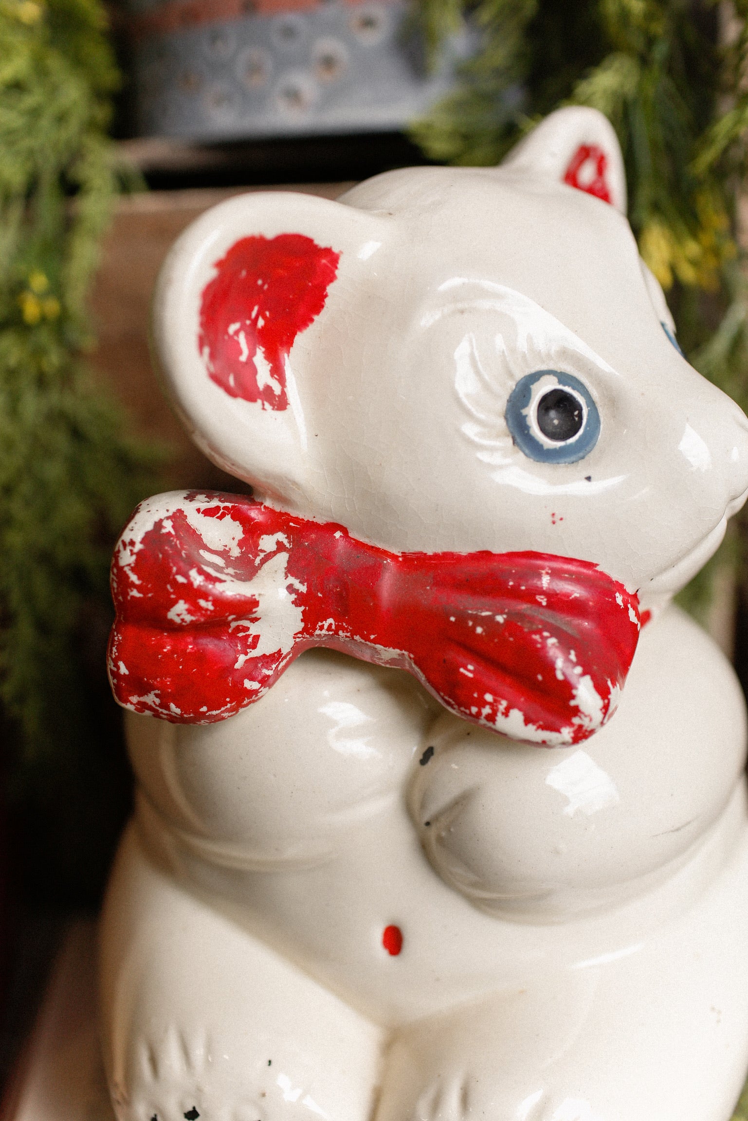 Vintage 1940's Bear Cookie Jar