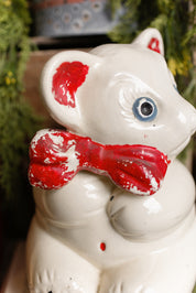 Vintage 1940's Bear Cookie Jar