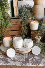 Apothecary Candle-Herb Garden