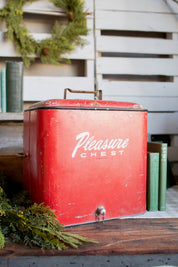 1950's Red Cooler