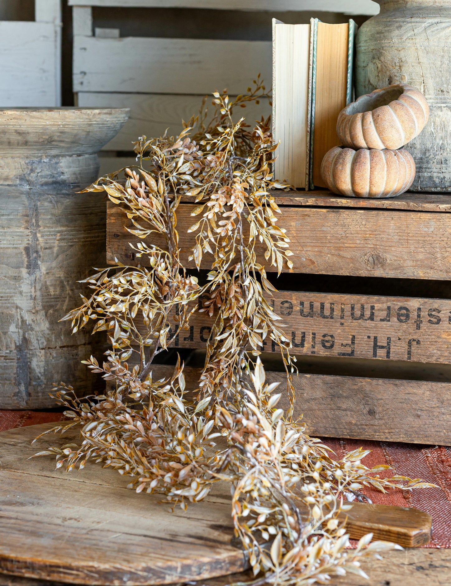 Ambermist Sage Garland The Little Burlap Barn