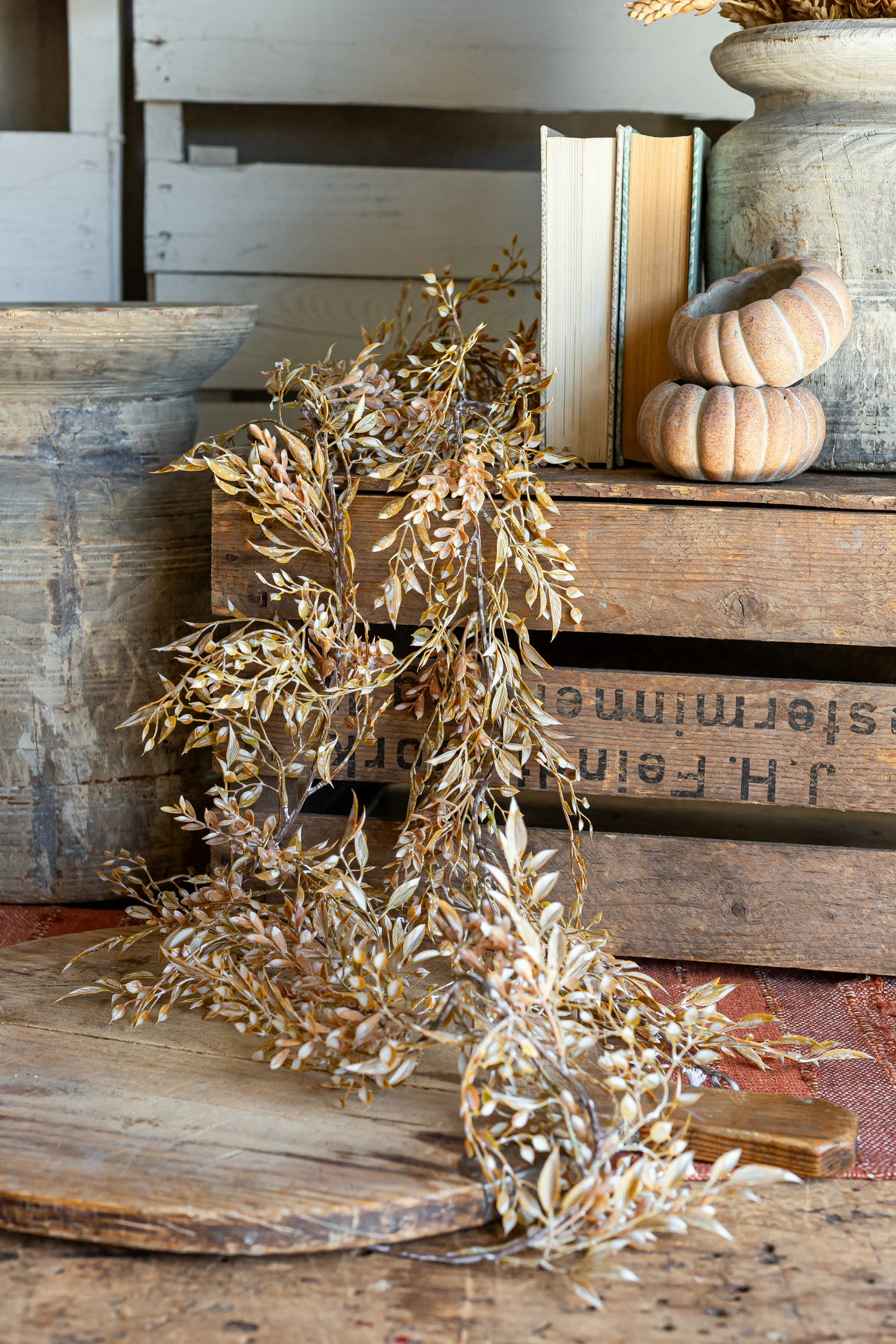 Ambermist Sage Garland The Little Burlap Barn