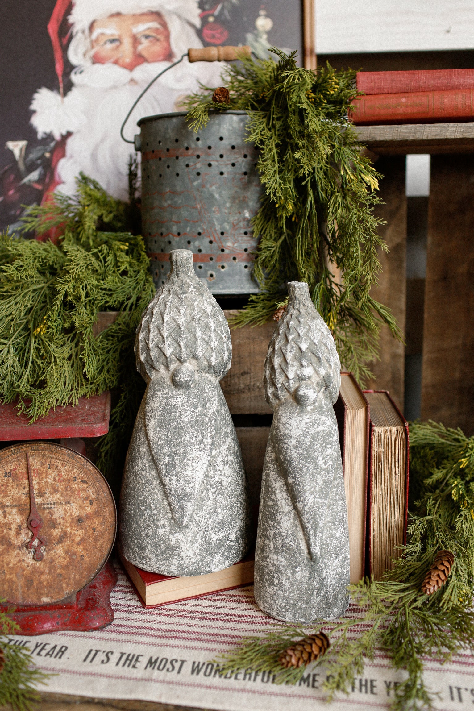 Ceramic Pinecone Gnome