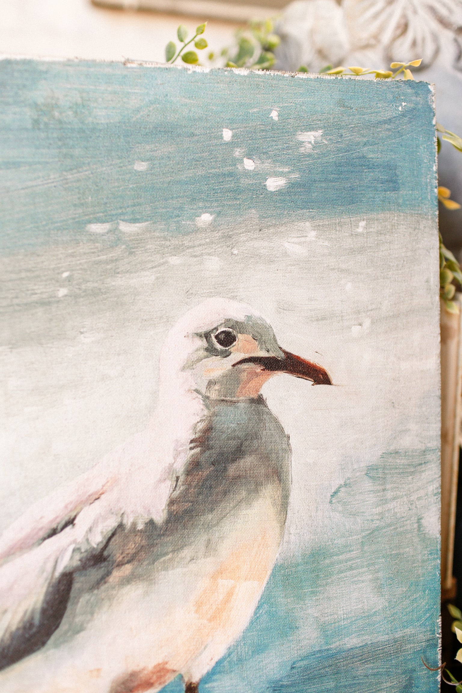 Seagull Canvas Print The Little Burlap Barn®