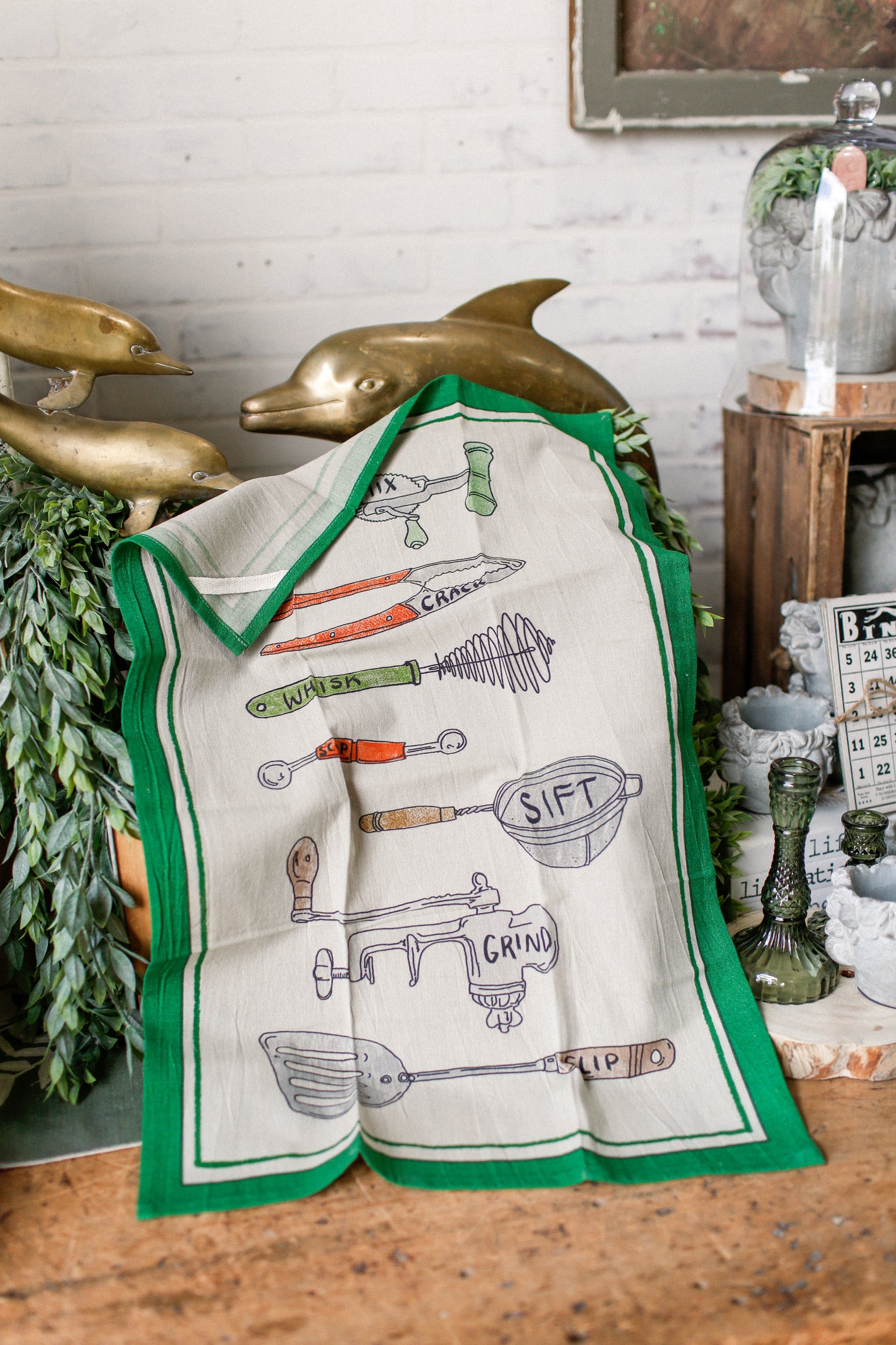 Utensils Kitchen Towel The Little Burlap Barn®