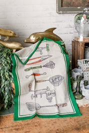 Utensils Kitchen Towel The Little Burlap Barn®