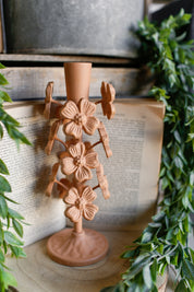 Cast Iron Wonderland Candlestick