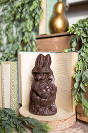 Chocolate Easter Bunny With Hat The Little Burlap Barn®