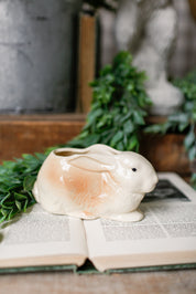Vintage Rabbit Planter