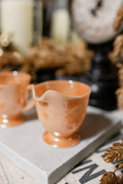 Vintage Carnival Glass Cream & Sugar Set The Little Burlap Barn®