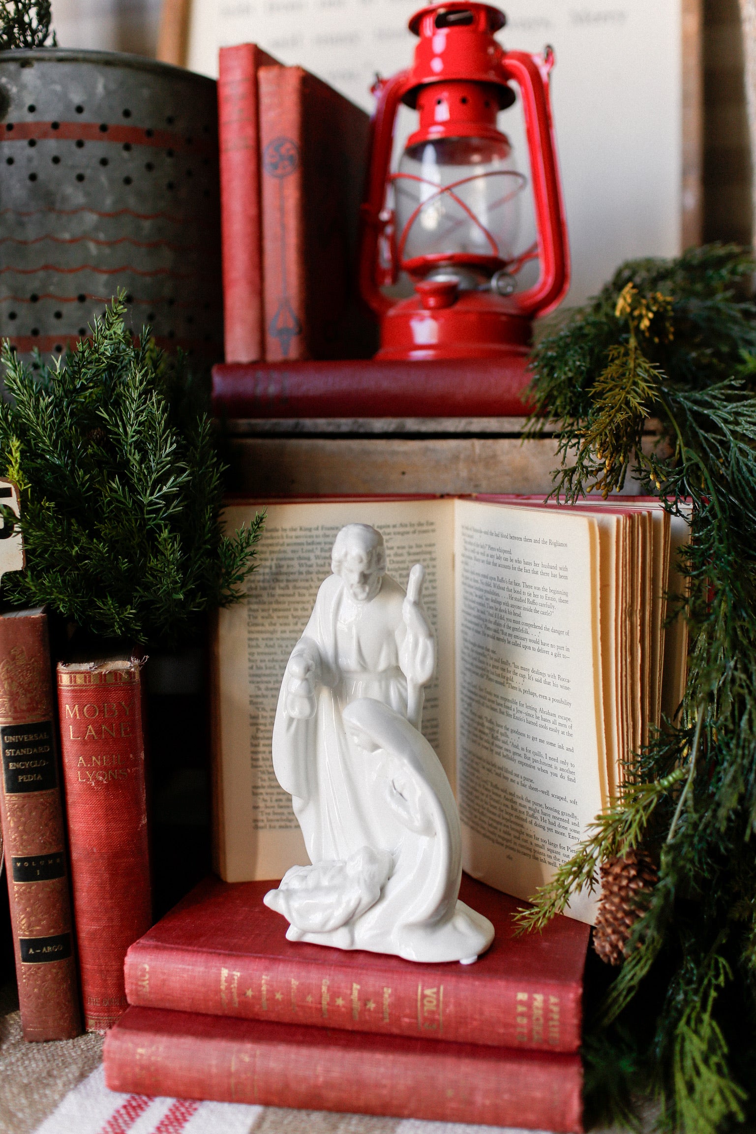Stoneware Nativity Figurine