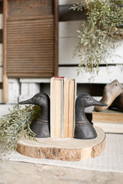 Cast Iron Duck Bookends