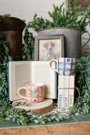 Hand-Painted Cottage Mug