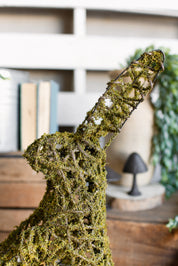 Mossy Wire Standing Bunny The Little Burlap Barn®