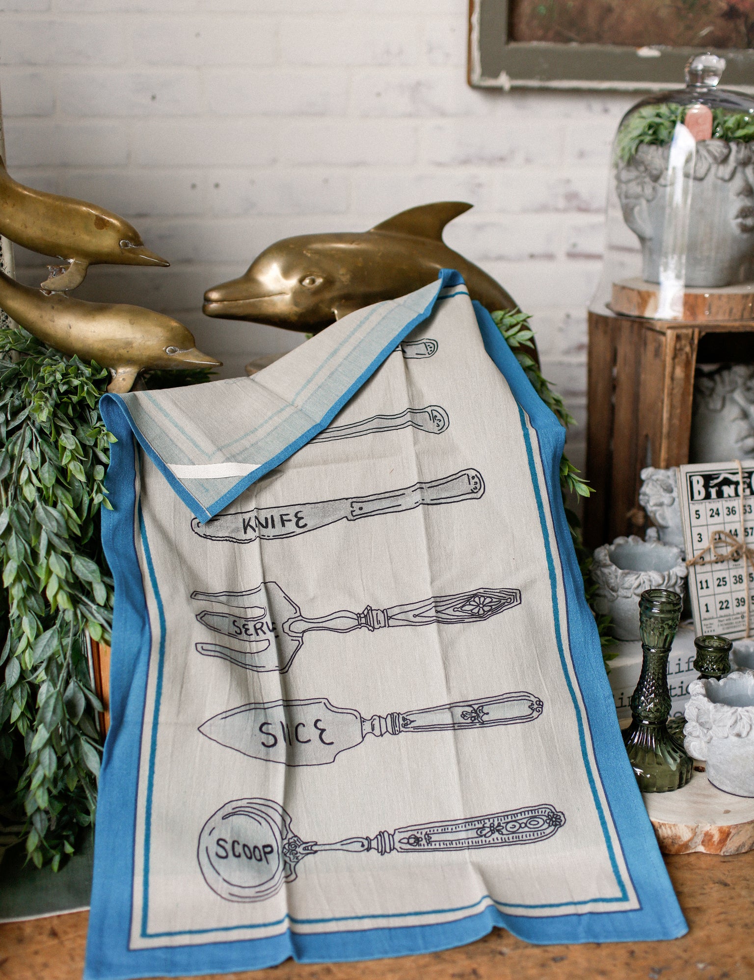 Utensils Kitchen Towel The Little Burlap Barn®