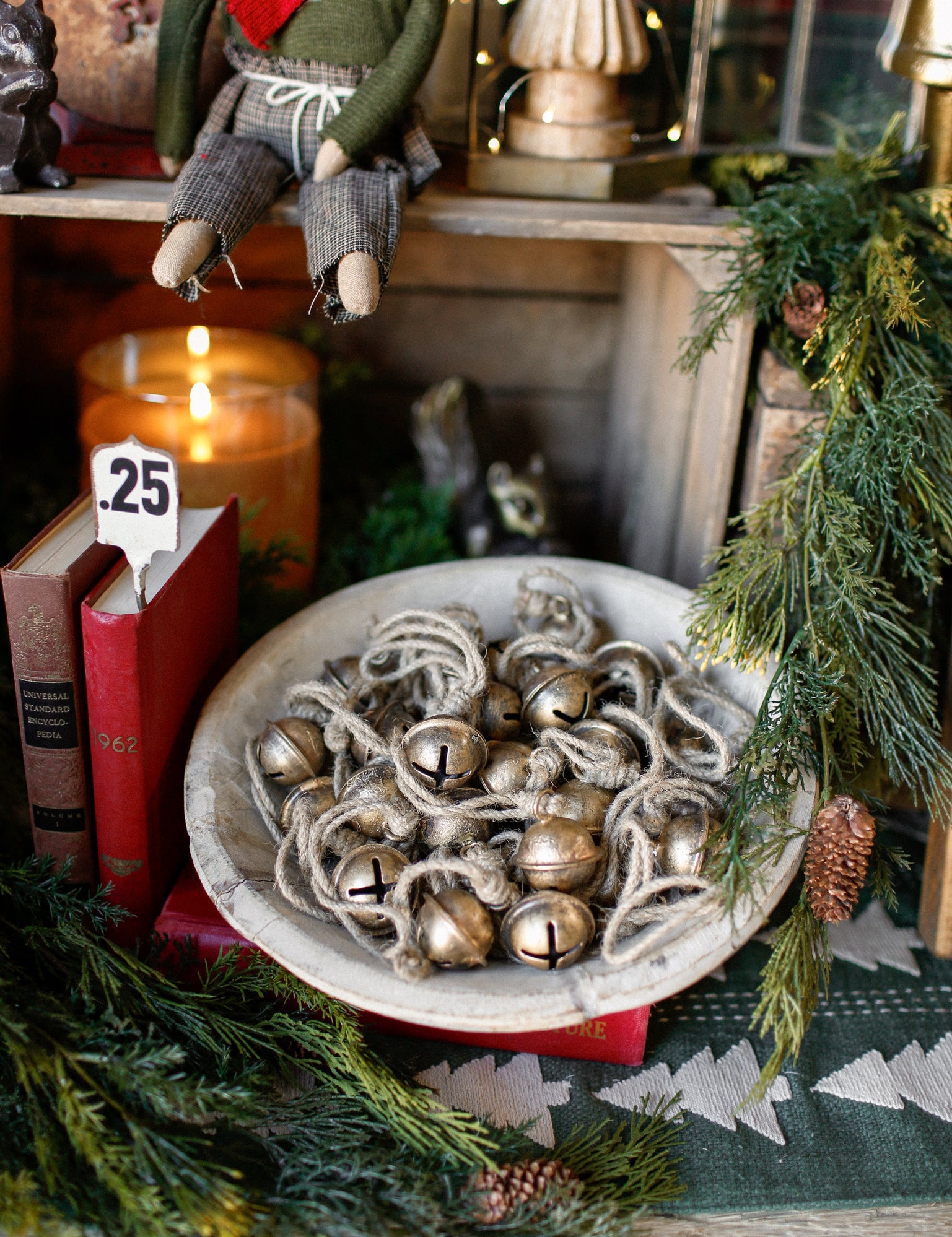 Mini Aged Sleigh Bell The Little Burlap Barn®