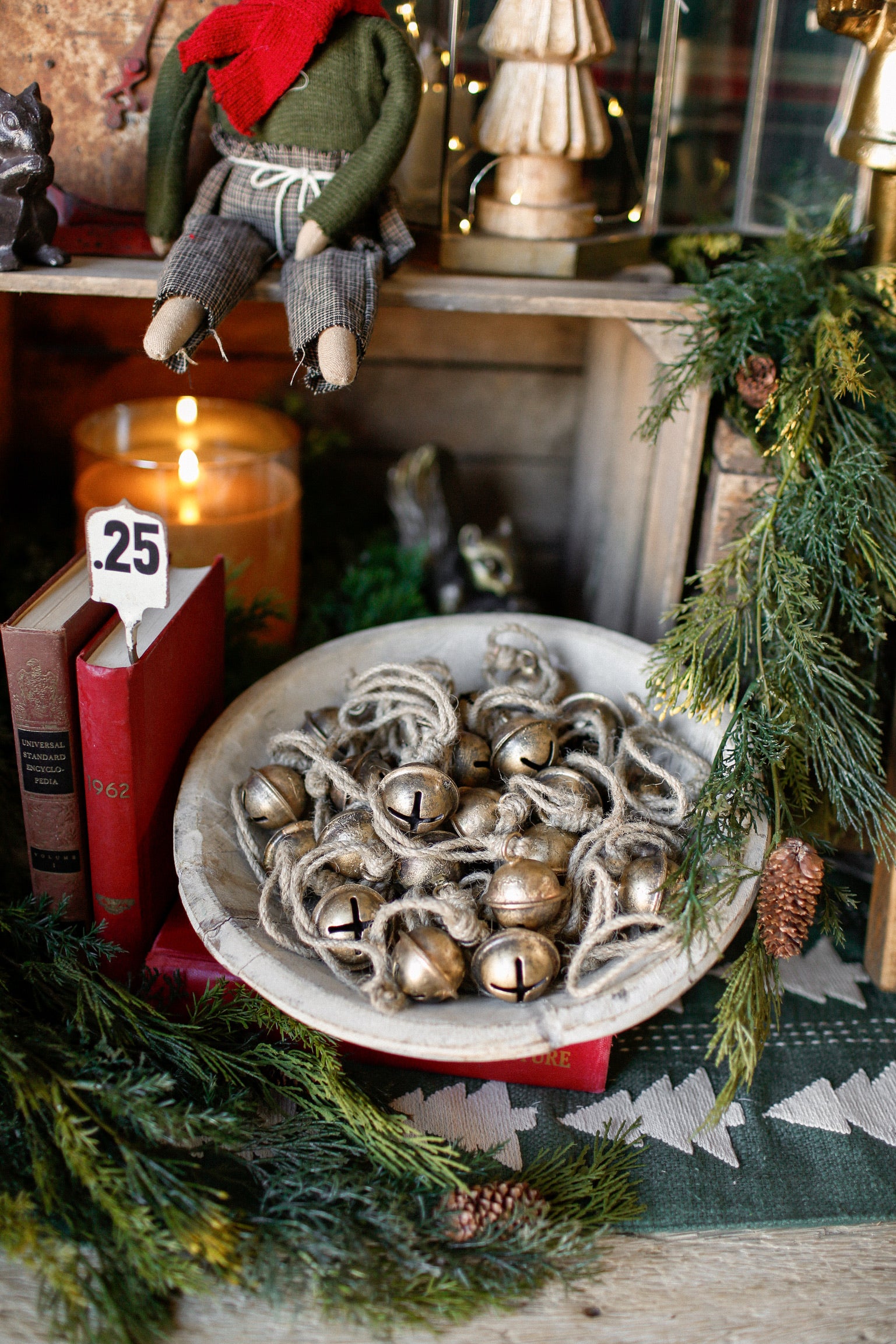 Mini Aged Sleigh Bell The Little Burlap Barn®