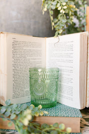 Embossed Drinking Glasses The Little Burlap Barn®