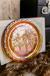 Vintage Carnival Glass Commemorative Place (Spirit of 1776)