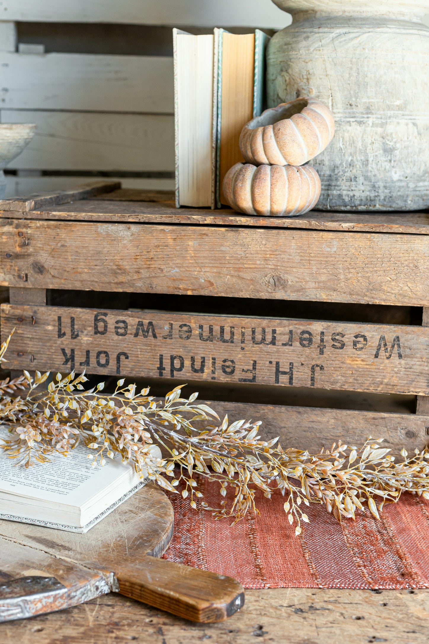 Ambermist Sage Garland The Little Burlap Barn