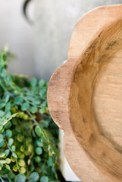 Wood Flower Bowl The Little Burlap Barn®