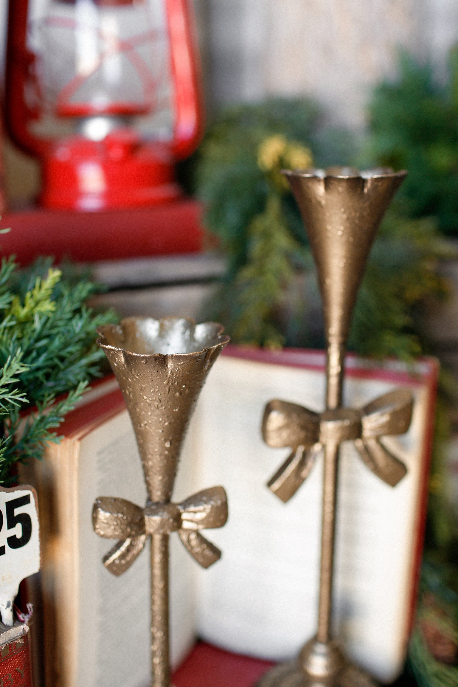 Fluted Bow Candlestick