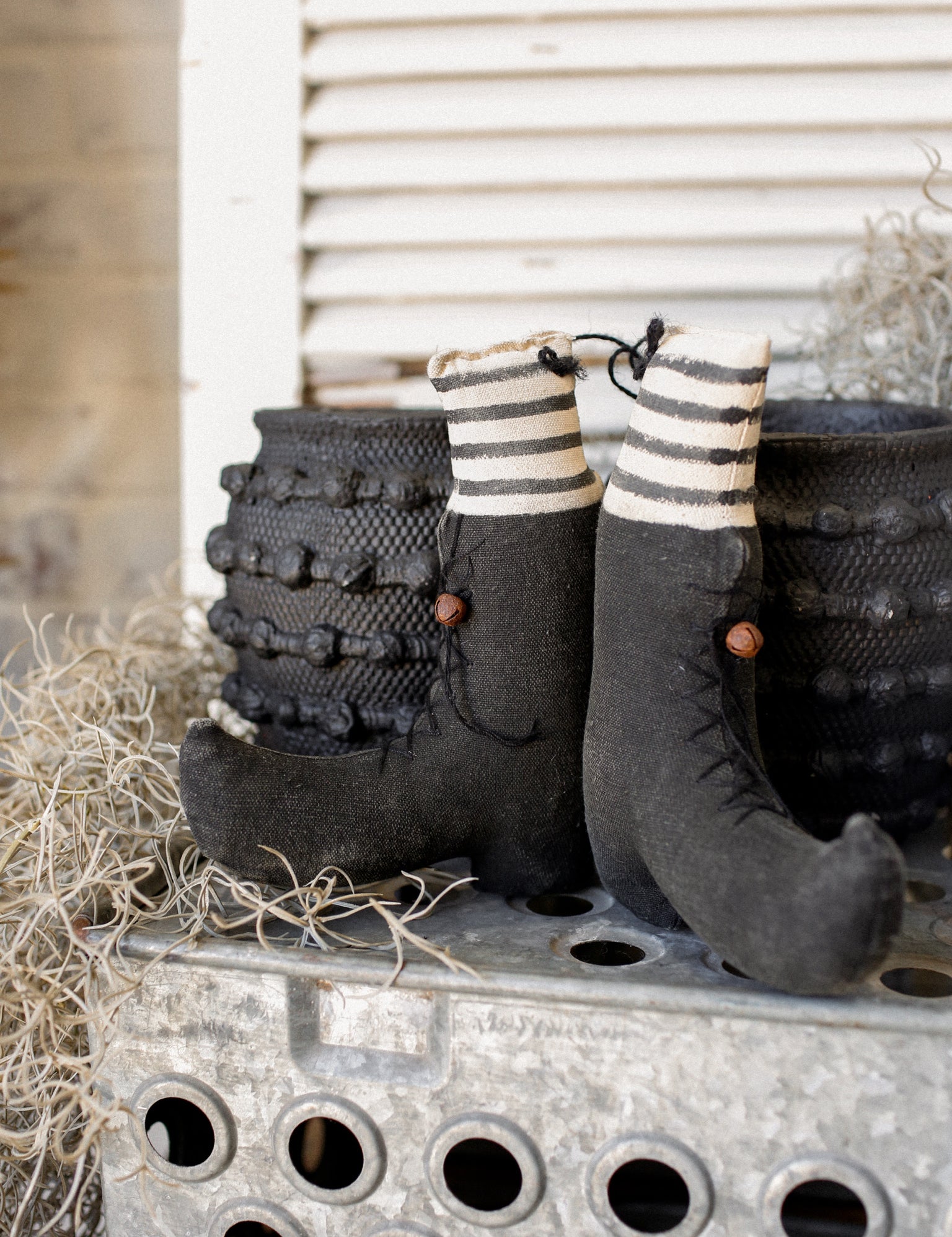 Handmade Witch's Boots The Little Burlap Barn®