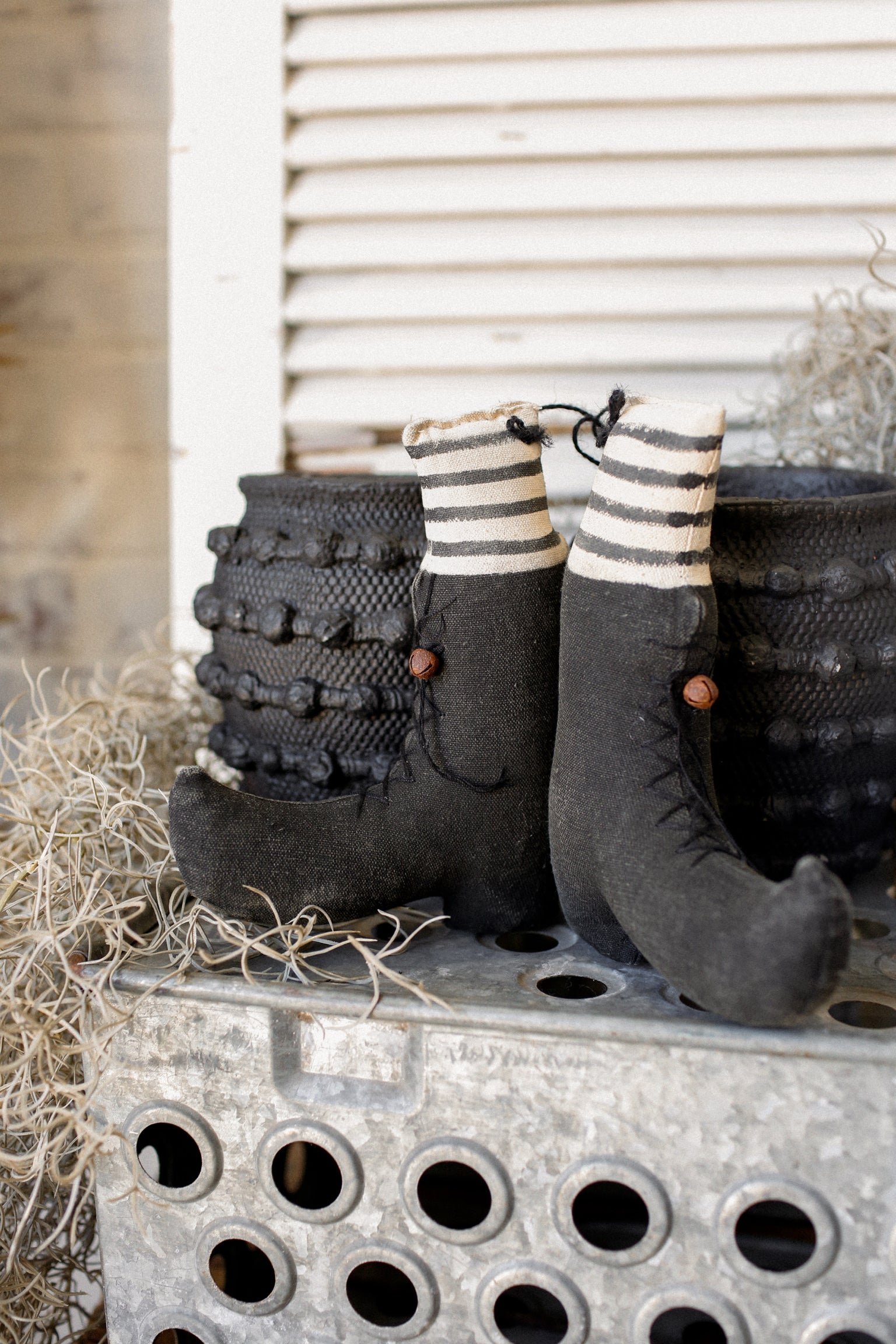 Handmade Witch's Boots The Little Burlap Barn®