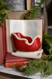 Stoneware Sleigh