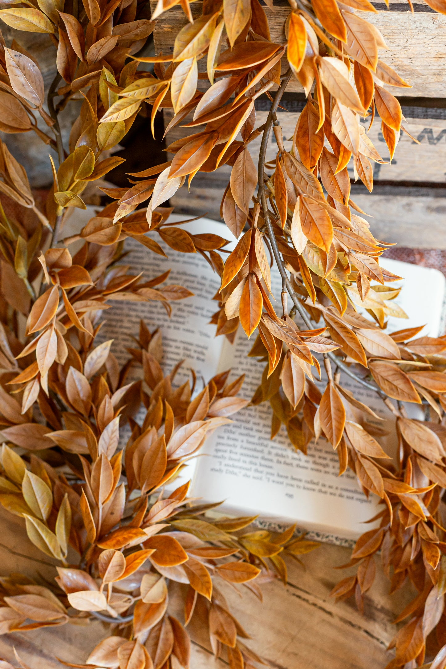 Sienna Hollow Garland The Little Burlap Barn