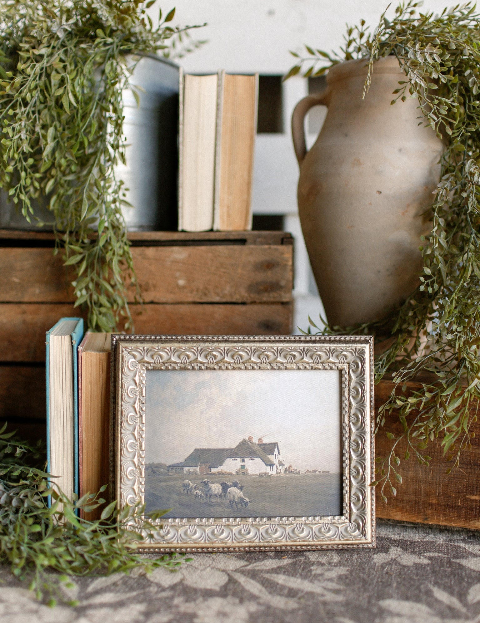 Sheep Farm Framed Art The Little Burlap Barn®