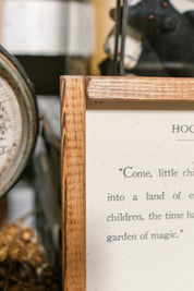 Handmade "Hocus Pocus" Framed Sign