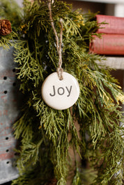 Stoneware Holiday Ornament