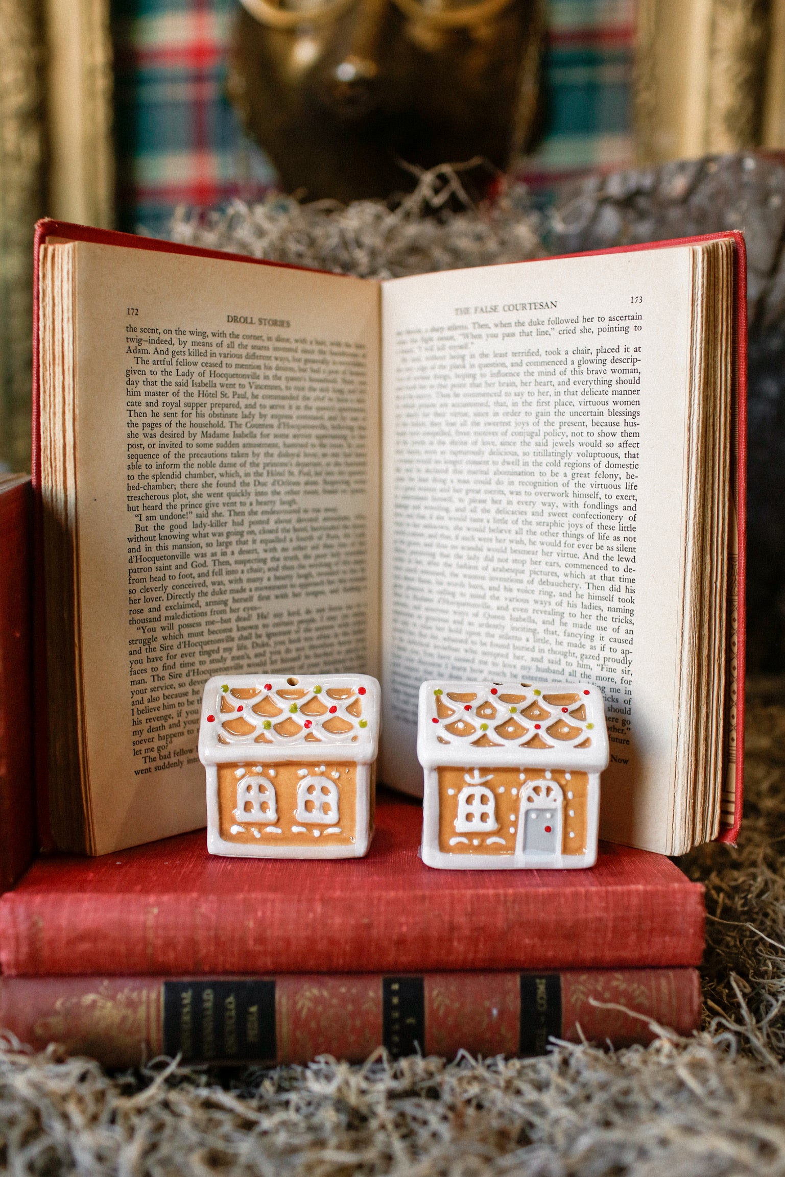 Gingerbread House S+P Shakers