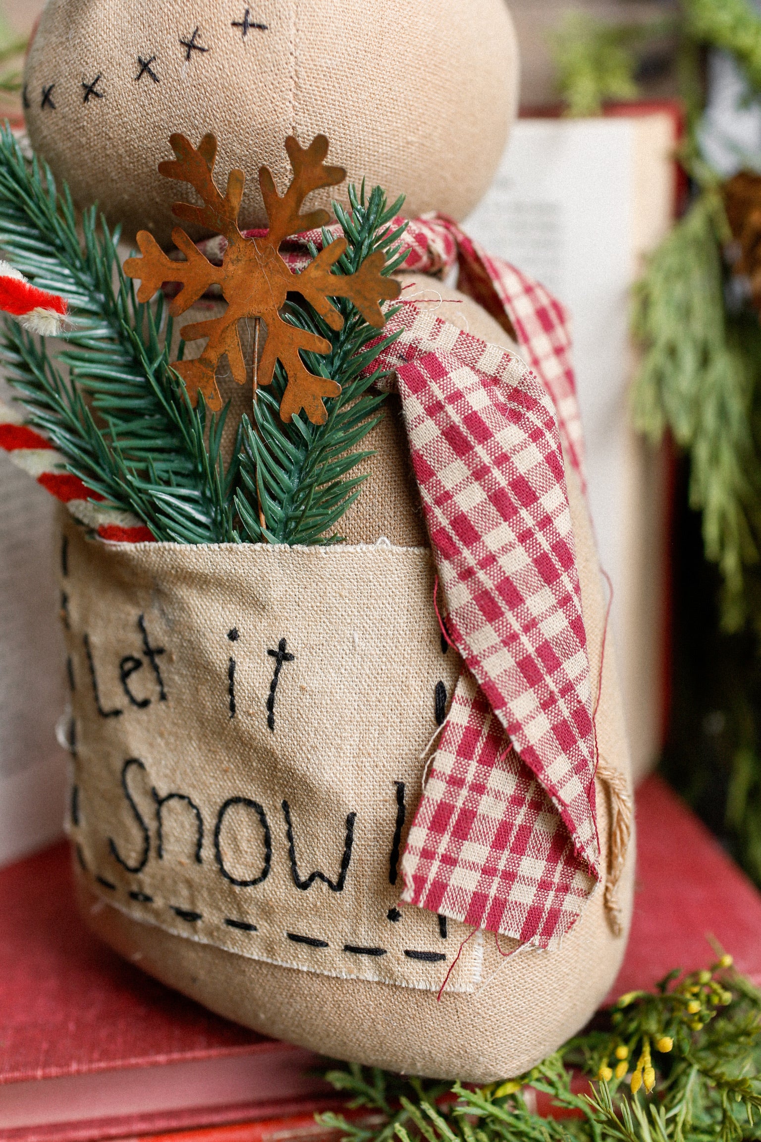 Handmade Let It Snow Doll