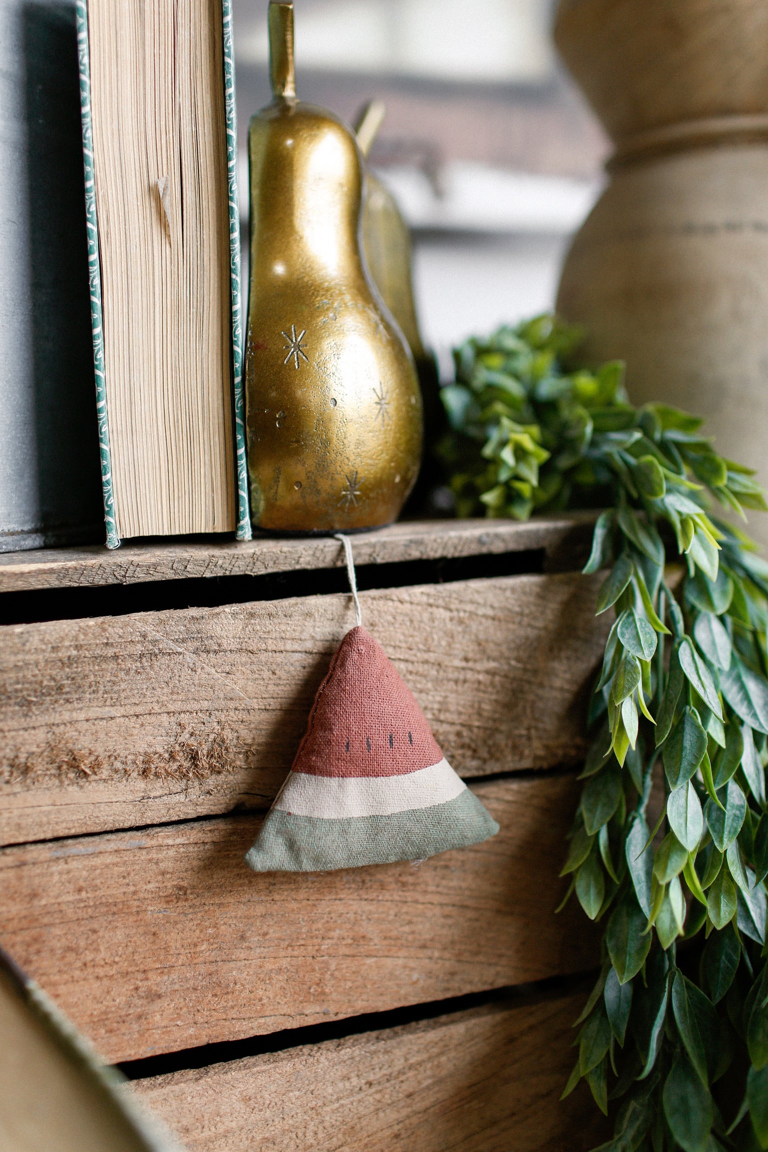 Primitive Watermelon Ornament The Little Burlap Barn®