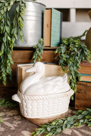 Vintage Duck Casserole Dish