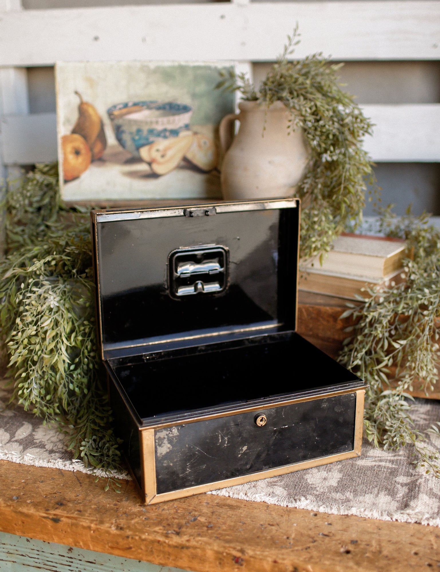 Vintage Cash Money Box The Little Burlap Barn®