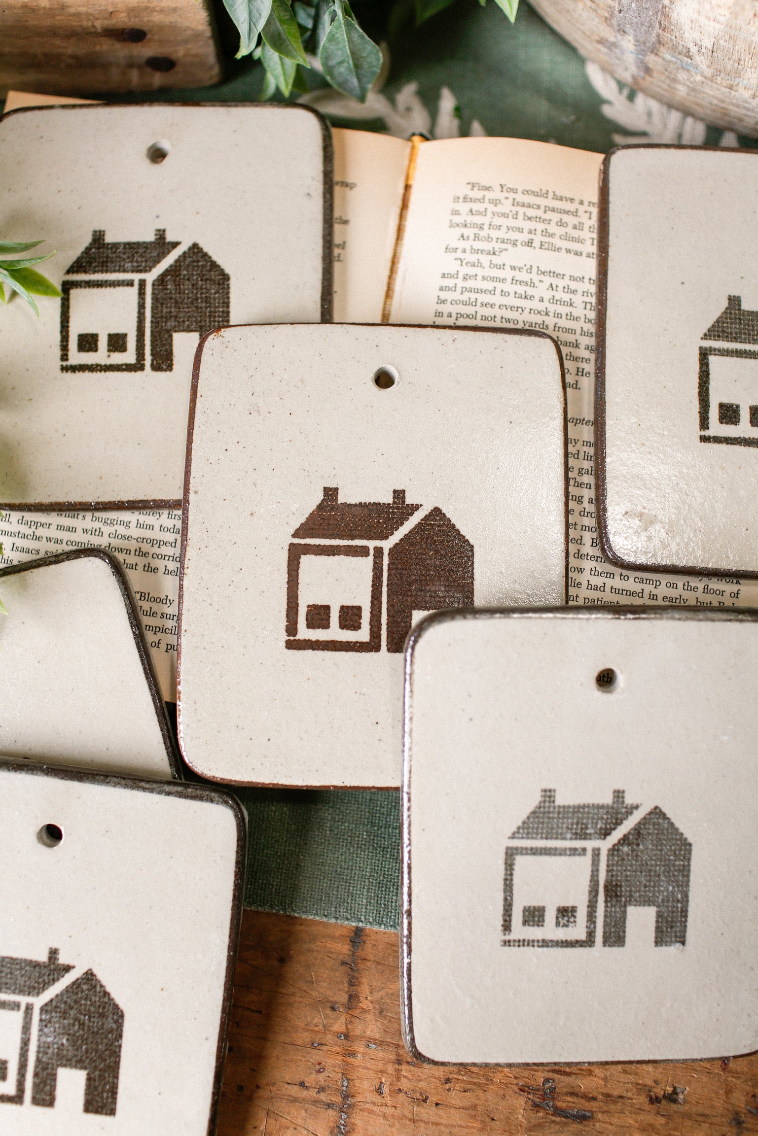 Vintage House Tile The Little Burlap Barn®
