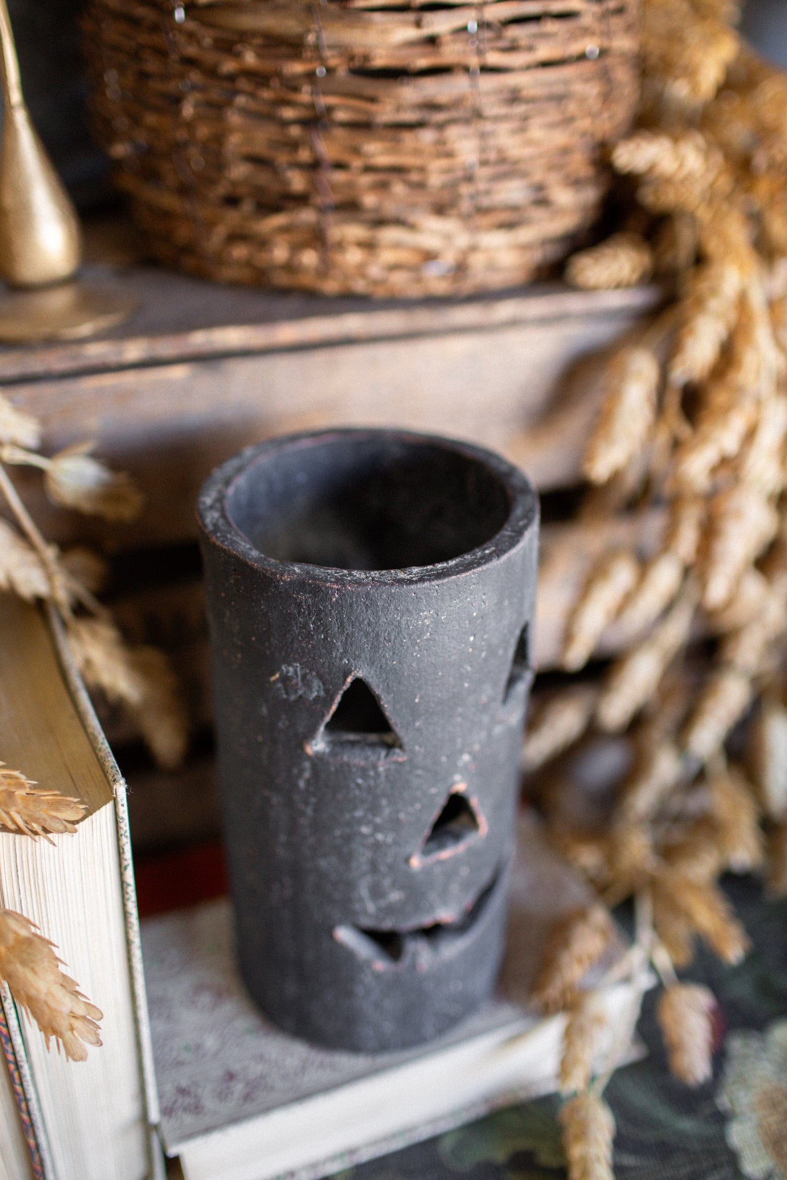 Handmade Clay Jack Lantern