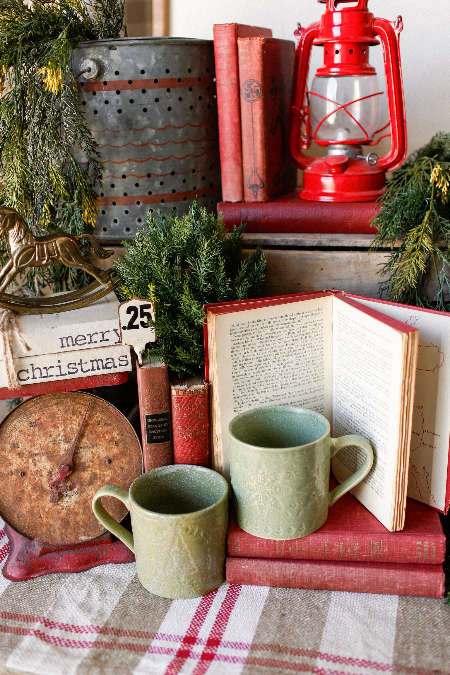 Debossed Woodland Mug