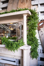 Real Touch Dripping Cedar Garland