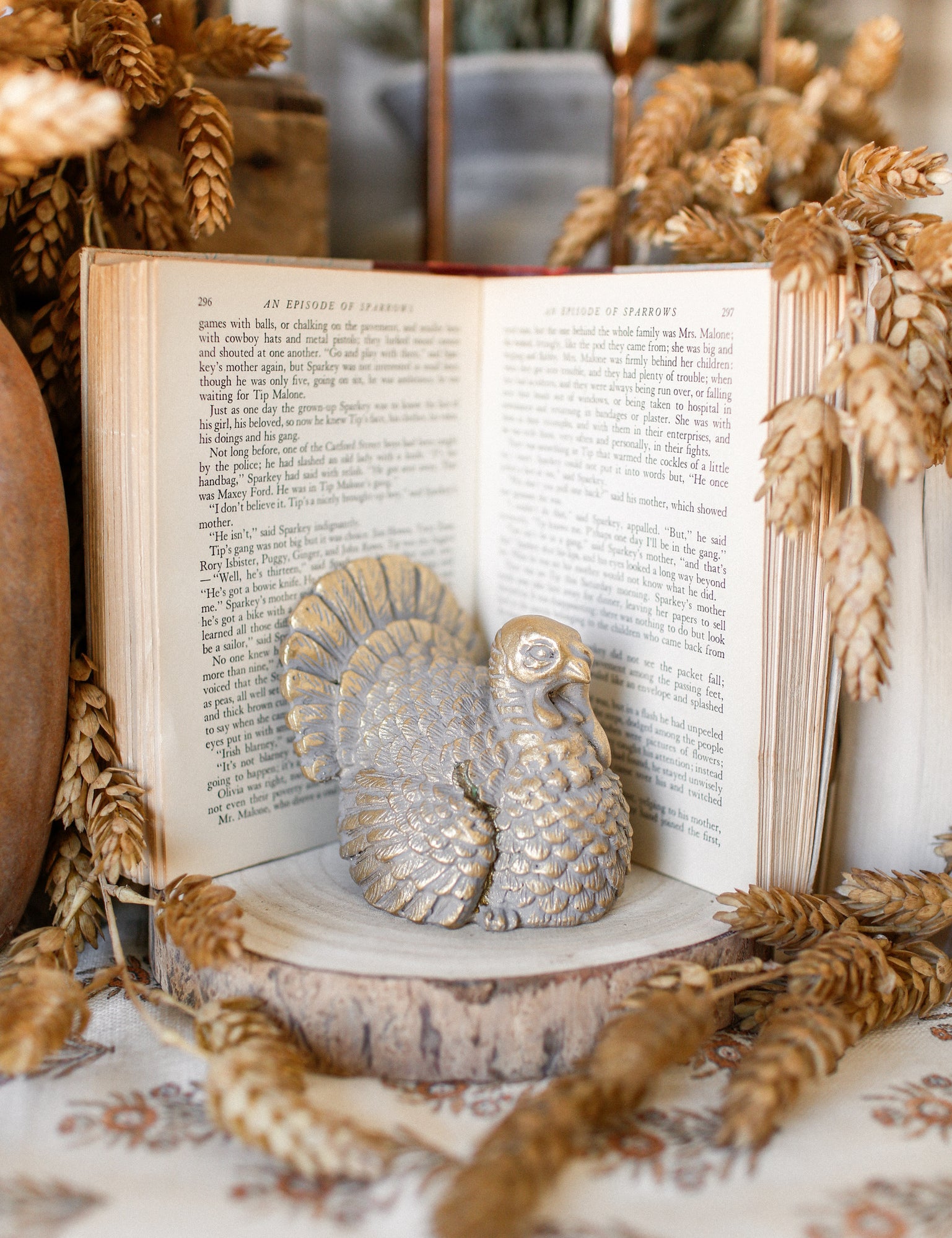 Gilded Turkey The Little Burlap Barn®