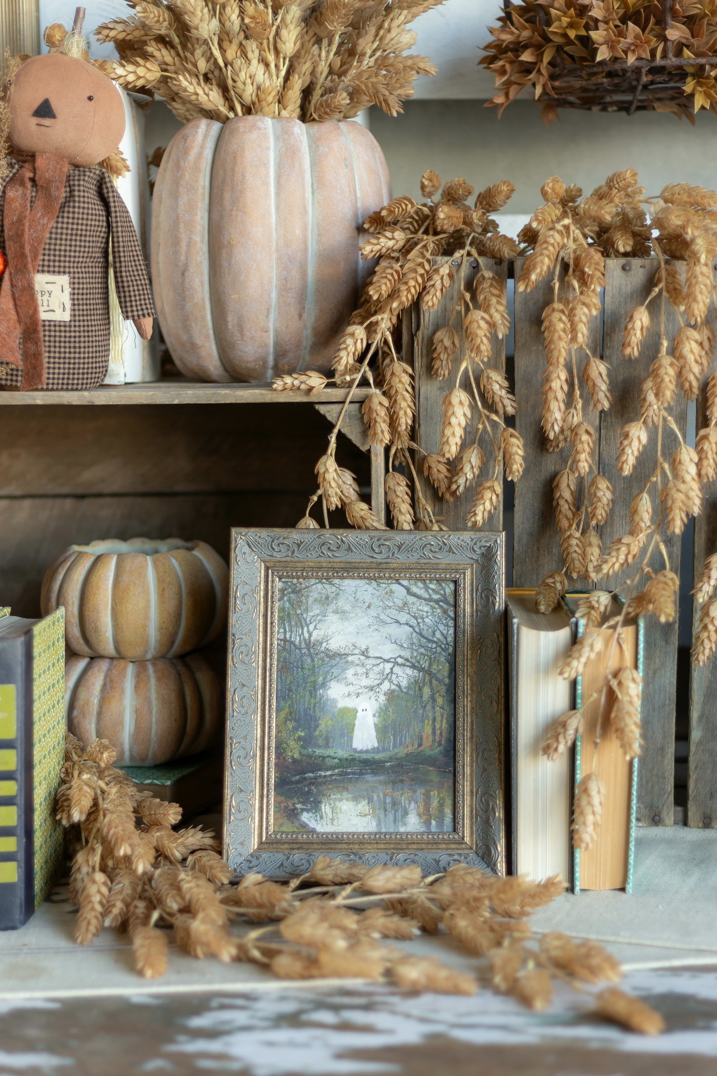 Woodland Ghost Framed Art The Little Burlap Barn